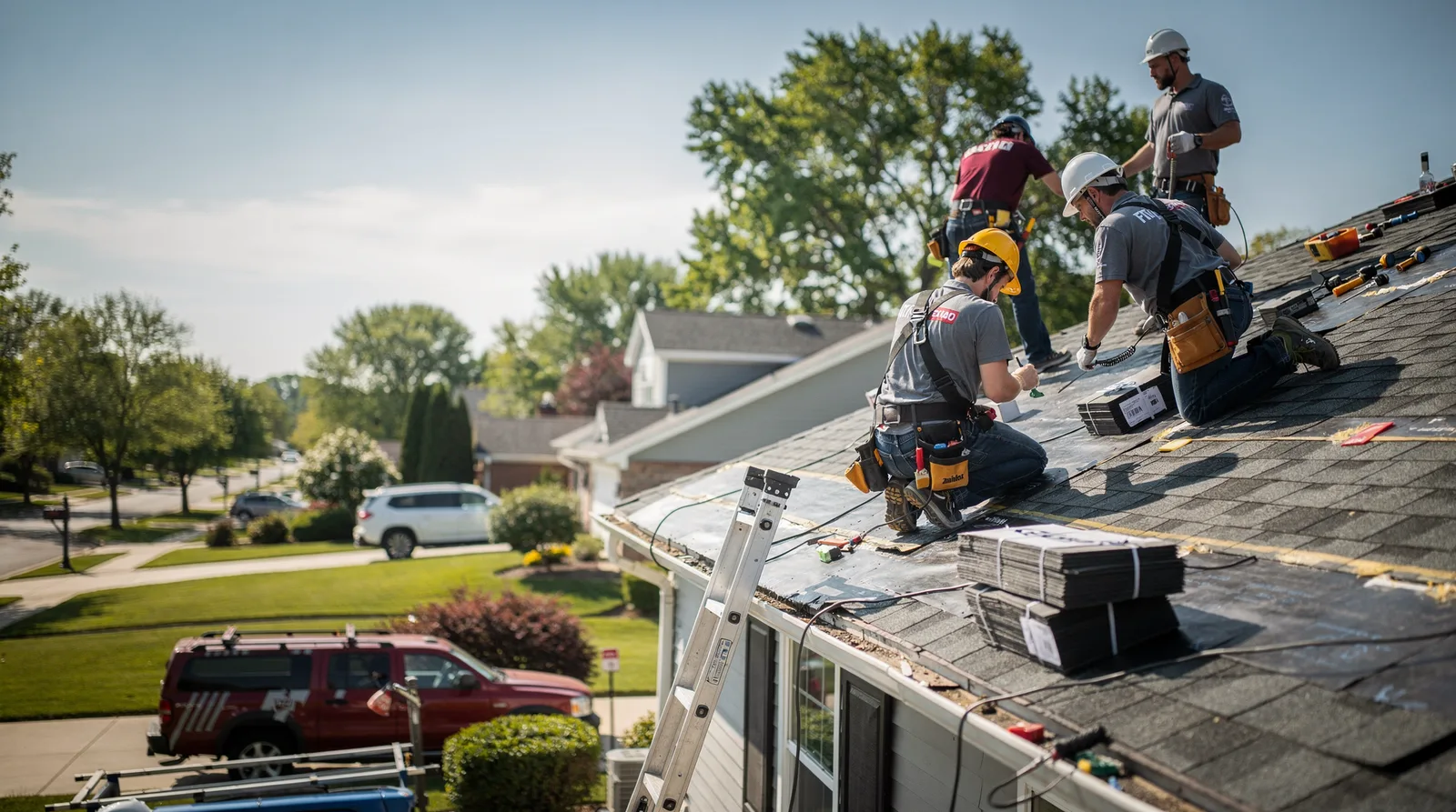 Roof Repair in Wilmington, IL around you